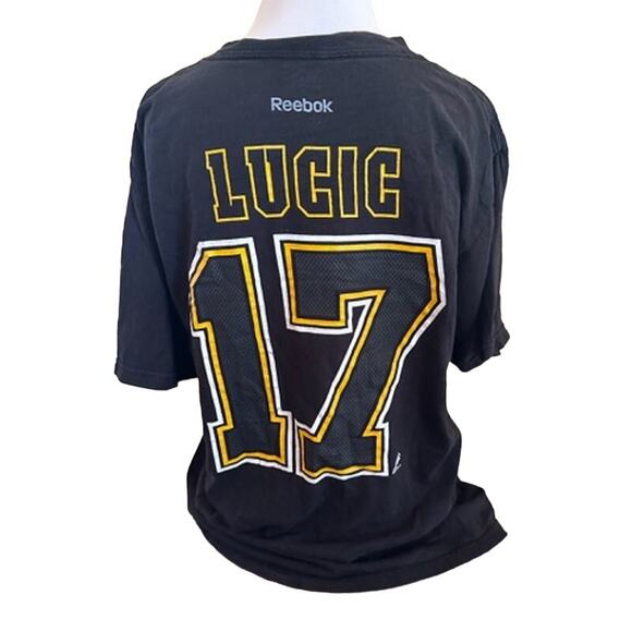 Vintage Boston Bruins Hockey Milan Lucic T-Shirt*Size L‎ - Picture 4 of 4